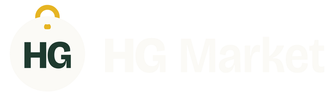 HG Market logo, light version